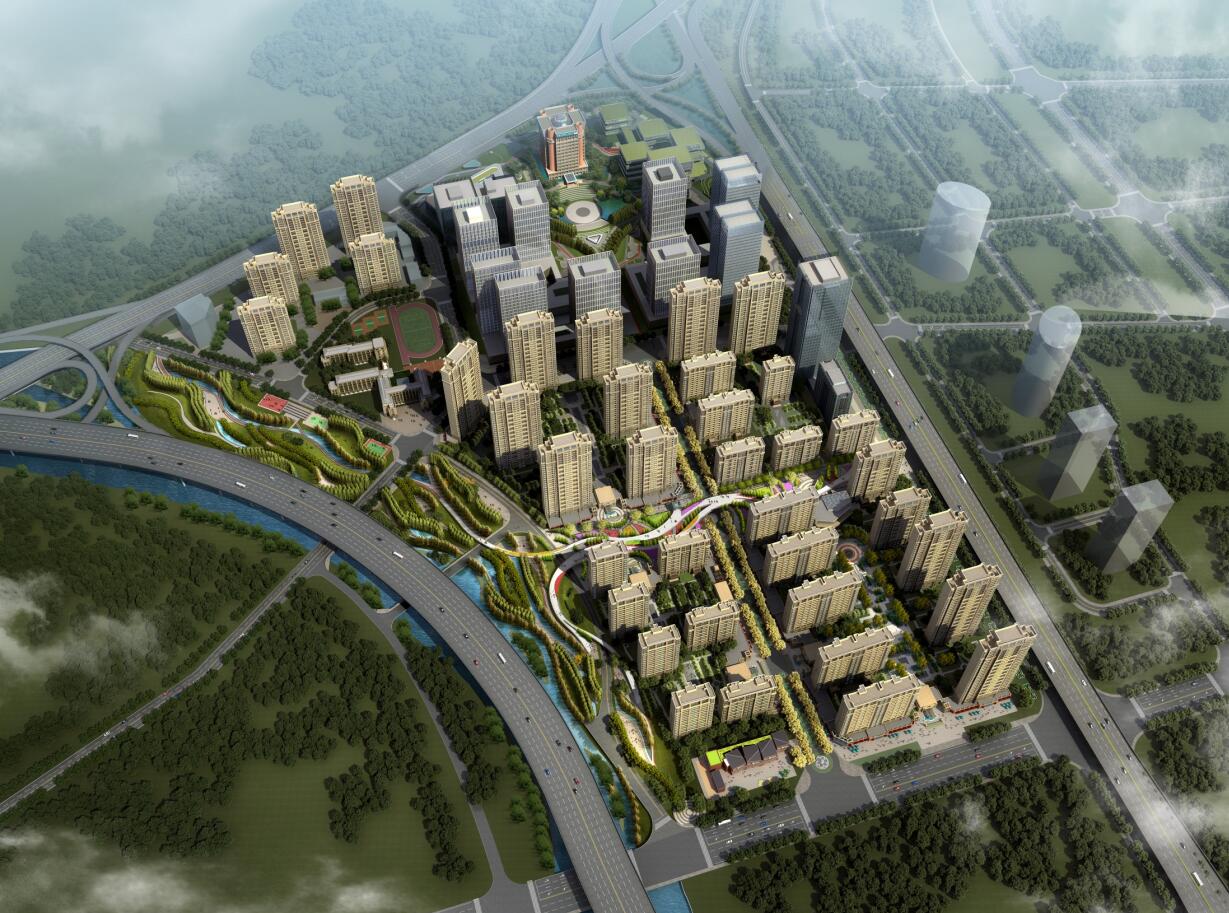 中建聯(lián)合|海爾云谷、云璽精品小區(qū)完美通過竣工驗收(圖1)