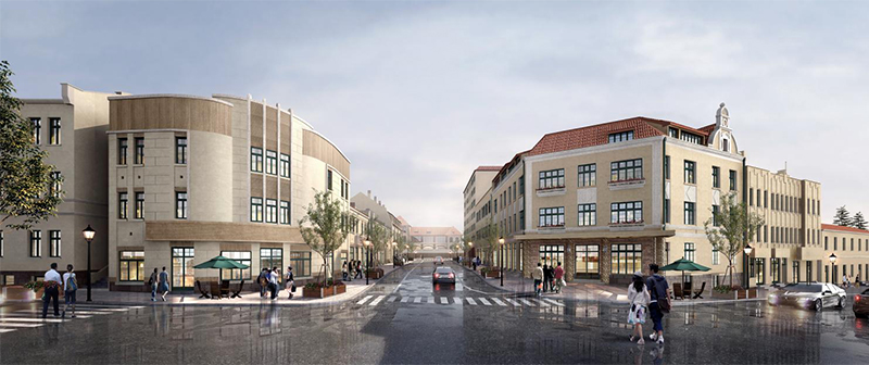 中山路片區(qū)老舊小區(qū)改造工程(圖1)