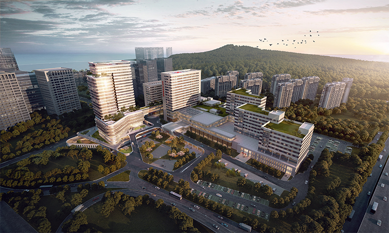 青島大學(xué)附屬醫(yī)院國際醫(yī)療中心(圖1)